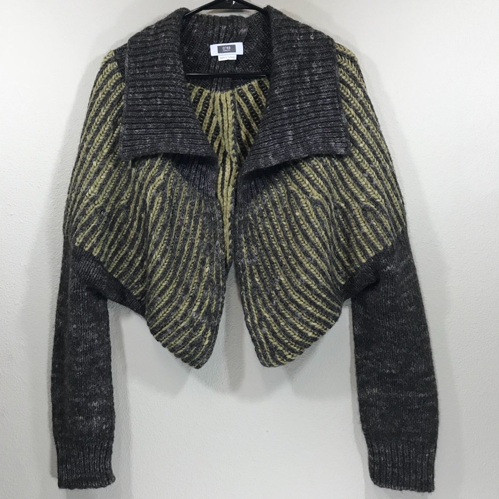 Luxurious Parisian Wool Alpaca cardigan sweater